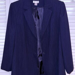 Worthington Dark Blue Women's Blazer 16w. Excellent Condition